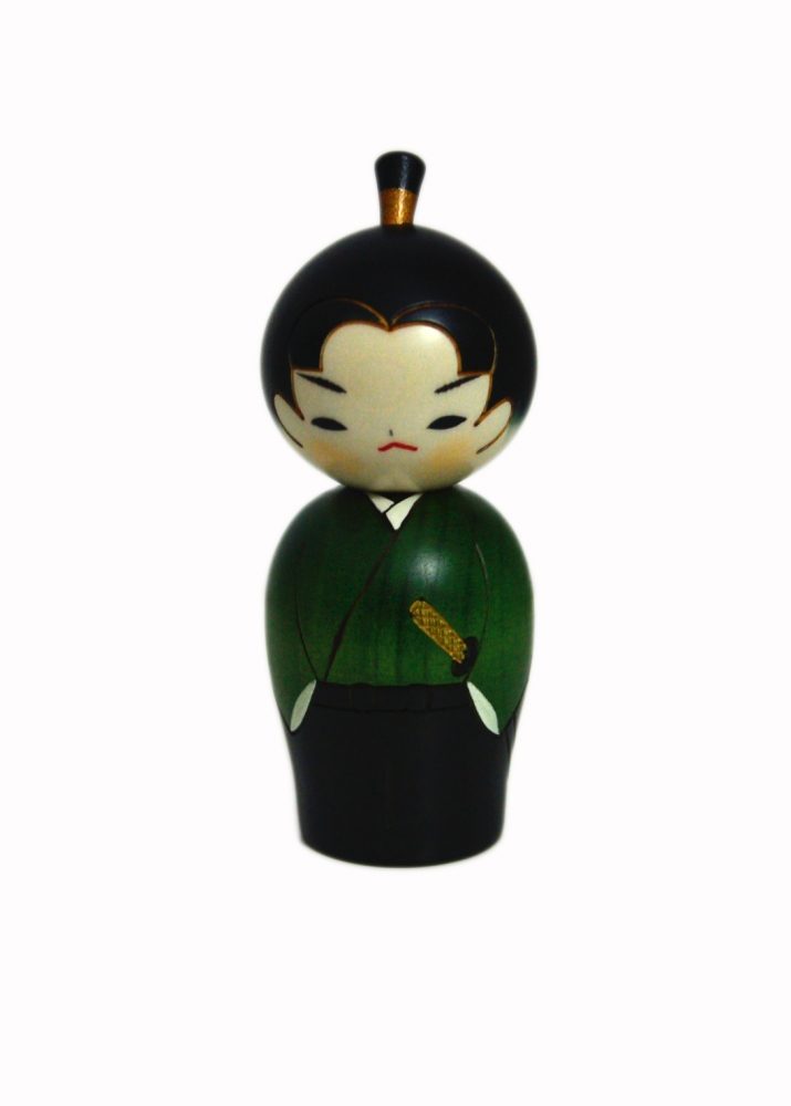 Kokeshi Giovane Samurai