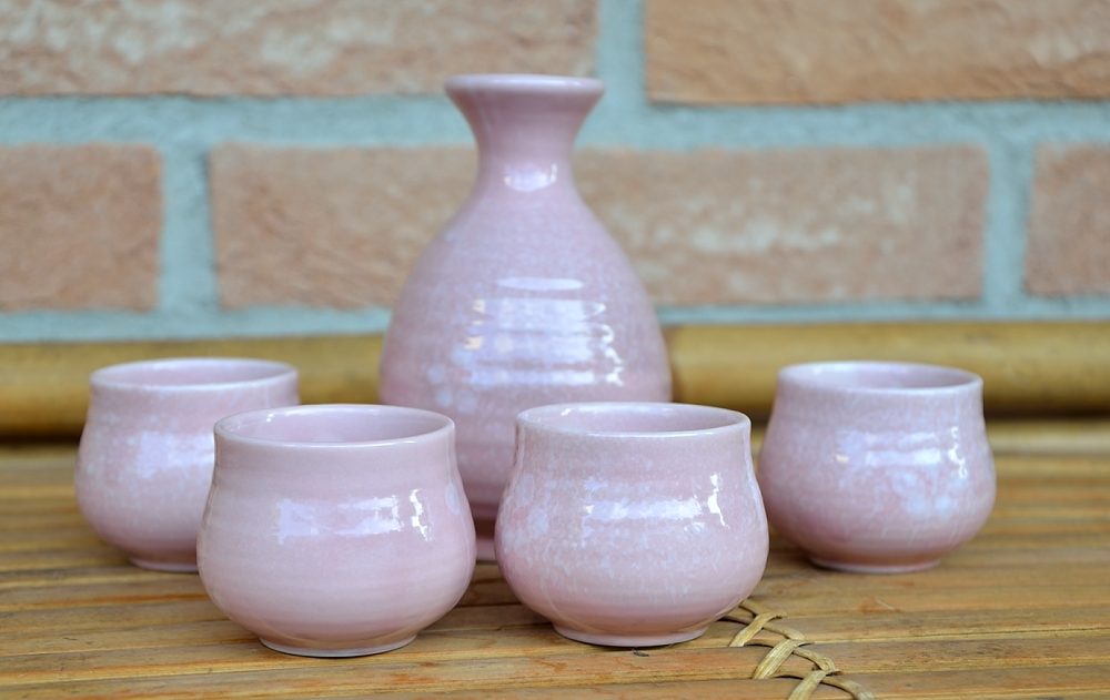 Set da sake rosa
