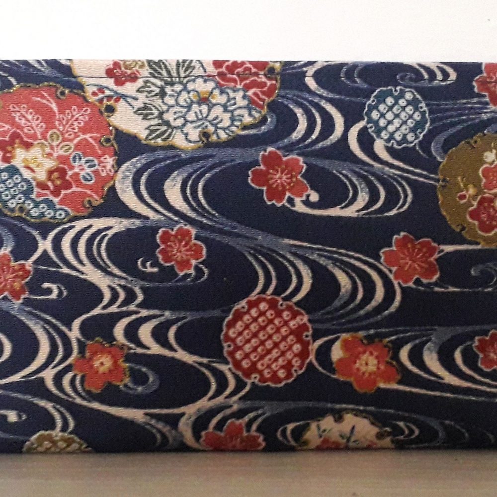 Pochette fantasia blu