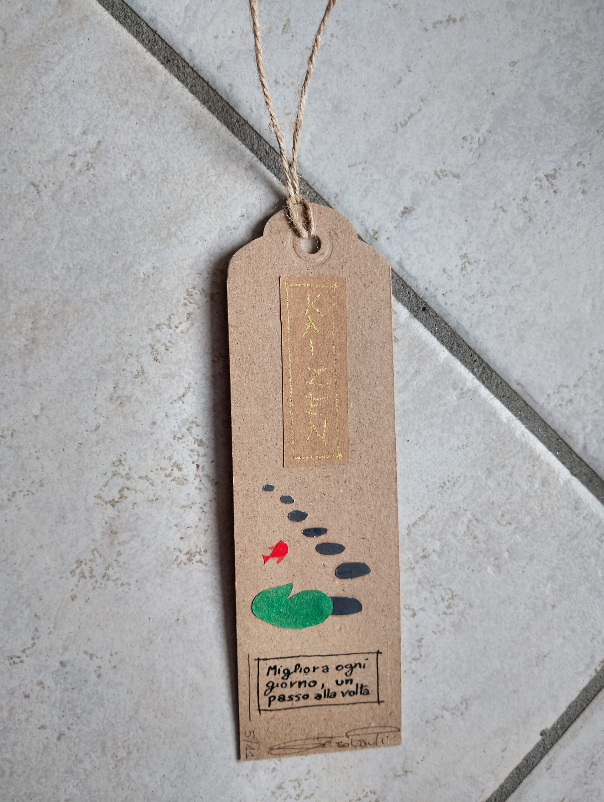 Segnalibro "Zen Collage"